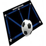 Carmine Carpet Futbol Eğitim Antrenman Kaymaz Taban Çocuk Oyun Halısı - Lacivert - 60 x 100 cm