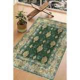 Carmine Carpet(3040) Dijital Baskılı Yıkanabilir Kaymaz Taban Seccade yeşil.jpg 80 x 120