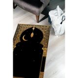 Carmine Carpet(3103) Dijital Baskılı Yıkanabilir Kaymaz Taban Çocuk Seccadesi siyah 60 x 100