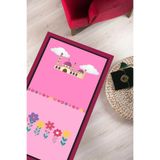 Carmine Carpet(3129) Dijital Baskılı Yıkanabilir Kaymaz Taban Çocuk Seccadesi pembe 40 x 80