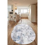 Carmine Carpet(3533) Dijital Baskılı Dekoratif Yıkanabilir Oval Kaymaz Taban Halı mavi.jpg 80 x 300