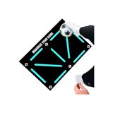 Carmine Carpet(3849) Futbol Eğitim Antrenman Kaymaz Taban Çocuk Oyun Halısı Siyah 60 x 90