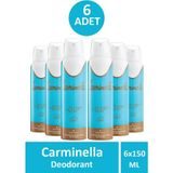 Carminella Deodorant 150 ml 6 Adet