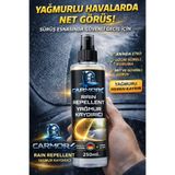 CARMORX Yağmur Kaydırıcı | Camlarda Su Tutmaz Etki | Net Görüş Rain Repellent