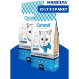 Carnaval Bentonit Kedi Kumu 10 Lt Marsilya x 2 li paket Toplam 20 Litre