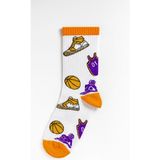 Carnaval Celtics Basketbol Spor Çorap - 36 - 44 - Beyaz