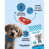Carnaval Kuzu Etli Yavru Köpek Maması 30kg (2X15kg) - 9 Kg