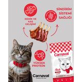 Carnaval Premium Cat Adult Lamb&rice Adult Kuzu Etli Yetişkin Kedi Maması 1.5 kg - 1,5 kg