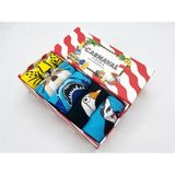 Carnaval Socks 5'li Hayvan Temalı Unisex Çorap Seti ve Hediye Kutusu - 37 - 44 - Çok Renkli
