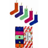 Carnaval Socks 5'li Nakışlı Meyve Set Desenli Renkli Çorap Kutusu - 36 - 44