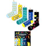 Carnaval Socks 5li Sevimli Hayvanlar Desenli Şirin Çorap Kutusu - 37 - 44 - Akaju