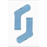 Carnaval Socks Buz Mavi Renkli Pastel Tasarım Çorap - 36 - 44 - Açık Mavi
