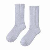 Carnaval Socks Carnaval Gri Melanj Yarım Havlu Unisex Soket Çorap