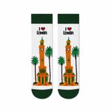 Carnaval Socks Carnaval İzmir Saat Kulesi Unisex Soket Çorap