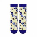 Carnaval Socks Carnaval Türkiye Nazar Boncuğu Unisex Soket Çorap