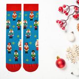 Carnaval Socks Christmas oyuncak desenli yılbaşı desenli unisex soket çorap