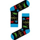 Carnaval Socks F.ck Off I Am Gaming Desenli Renkli Soket Çorap - 37 - 44 - Çok Renkli