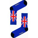 Carnaval Socks İngiltere Bayrak Desenli Renkli Çorap - 36 - 44 - Mavi