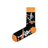 Carnaval Socks İskelet ve Bal Kabağı Desenli Halloween Çorabı