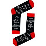 Carnaval Socks Matematik Formüller Desenli Soket Çorap - 37 - 44 - Çok Renkli