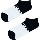 Carnaval Socks Patik Akan Boya Desenli Renkli Spor Çorap - Standart
