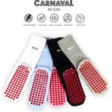 Carnaval Socks Pilates & Yoga Silikonlu Kazymaz Tabanlı 5'li Kutulu Çorap Seti - 37 - 44 - Cok Renklı