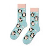 Carnaval Socks Şapkalı Penguen Desenli Soket Çorap, 1 Adet