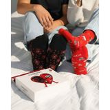 Carnaval Socks Sevgililer Günü hediyesi Özel Tasarım Kutulu Çorap Seti / Romantik Desenli Unisex Hediye Çorap (2’li)