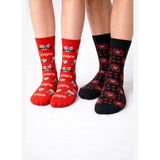 Carnaval Socks Sevgililer Günü Özel Tasarım Kutulu Çorap Seti / Romantik Unisex Hediye Çorap (2’li)