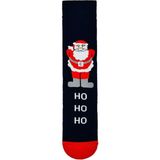 Carnaval Socks Siyah Noel Baba Desenli Havlu Çorap - 37 - 44