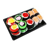 CARNAVAL SOCKS Unisex Sushi Kutusu Çorap Seti, Desenli Pamuk Çorap, 37-44 Numara, Sushi Socks Box, 4 çift Çorap