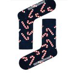 Carnaval Yılbaşı Baston Şeker Desenli Çorap, Çok Renkli, Unisex