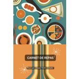 Carnet de repas: Pour que chaque festin compte - Collection Retro – Quand nostalgie rime avec modernité