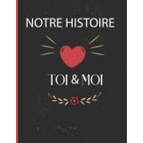 carnet saint valentin 120 pages , idée cadeaux pour amour, femme , homme