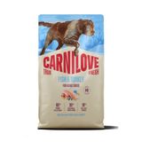 Carnilove TRUE FRESH Tahılsız Yetişkin Köpekler İçin Balık & Hindi Etli Kuru Mama 1,5 kg