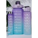 Carnivalland Tritan Malzeme Kamp Spor Motivasyon Su Matarası 2.000 ml 750 ml 300 ml 3’lü Set 1 - 2000/750/300ml - BPA FREE TRİTAN MALZEME - Karışık-Çok Renkli
