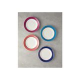 Carny Porselen Servis Tabağı 25 cm Lacivert - 0,5 L