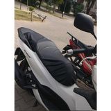 Caro (217) Qj Motor Atr 125 Siyah Motosiklet Deri Sele Kılıfı Örtüsü Brandası ile Uyumlu