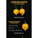 Carolına Reaper Yellow Pepper / 1.8 Milyon Scoville - Gerçek Taze Acı Biber - 2 Adet