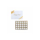 CARON CHOCOLATE Kişiye Özel Karton Kutuda 48'li Madlen Hediyelik Çikolata /Hediye/Nişan/Yeniİş/Tebrik/Kutlama