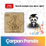 Çarpan Panda – Eğitici Ahşap Çarpım Tablosu Oyuncağı | Matematik Öğrenme Seti Junior Da Vinci