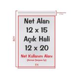 Carpcorn Şeffaf Bantlı Yapışkanlı Opp Jelatin Poşet 250 Adet 12 x 15 + 5 CM