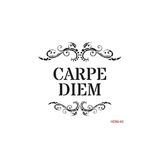 Carpe Diem Stencil (Şablon) 25X25 Cm