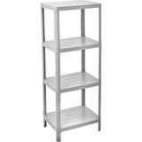 Carpe Kitchen 4 Katlı Modüler Dikdörtgen 29X38X100 cm Mutfak Rafı - Beyaz