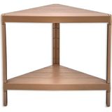Carpe Kitchen Trend 2 Katlı Modüler Üçgen 34X46X41 cm Mutfak Rafı - Bej