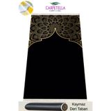 Carpetella Lüks Kadife Seccade Yumuşak Kaymaz Namazlık