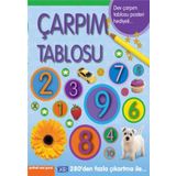 Çarpım Tablosu: Dev çarpım tablosu posteri hediyeli... 280'den Fazla Çıkartma ile Birlikte