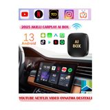 carplay Akıllı Multimedya Kutusu 32gb Android 10 Kablosuz Ai Box Youtube Netflix Google Playstore
