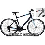 Carraro 2023 Carraro Sportıve 327 Şehir ve Tur Bisikleti - 44 CM - Antrasit - Beyaz - Siyah