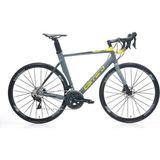 Carraro 2024 Carraro Race 063D Aero Yol Bisikleti - 54 CM - Antrasit - Siyah - Sarı